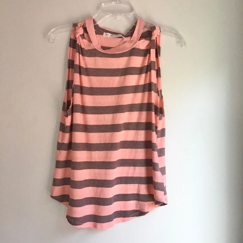 Free People Knotted Shoulder Tank S